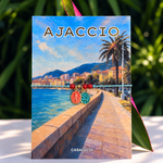 Ajaccio – bracelet, sur sa carte