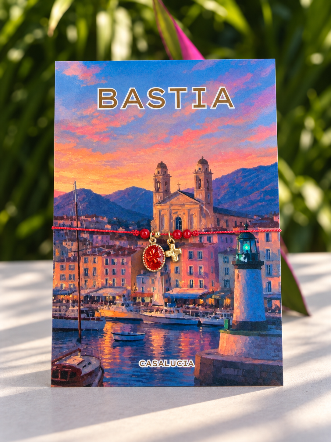 Bastia – bracelet, sur sa carte