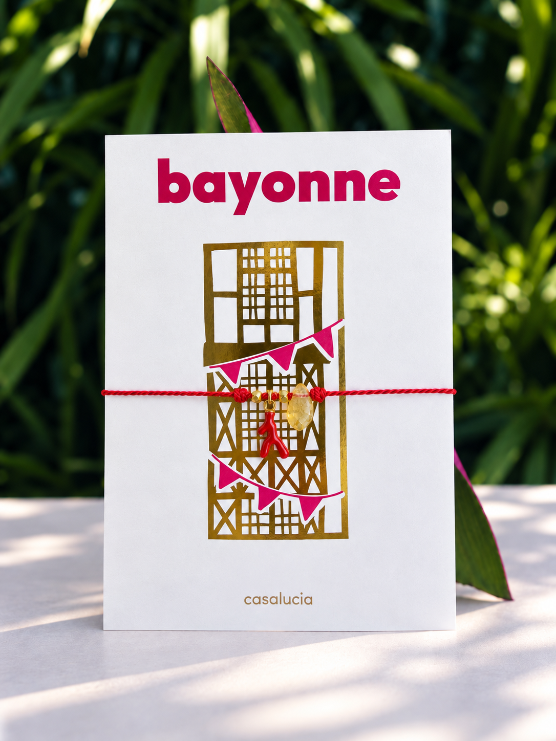 Bayonne – bracelet, sur sa carte