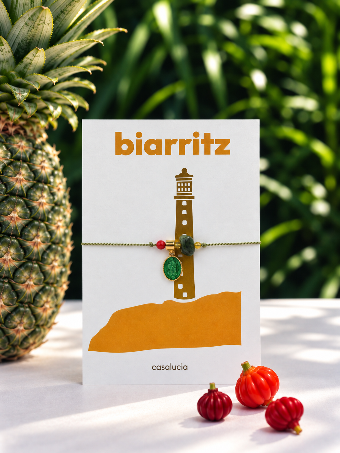 Biarritz – bracelet, sur sa carte