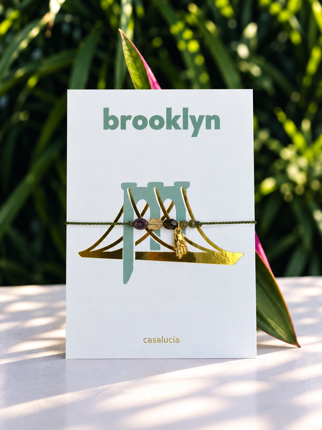 Brooklyn – bracelet, sur sa carte