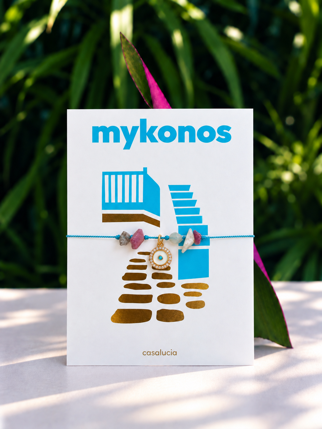 Chora – bracelet, sur sa carte