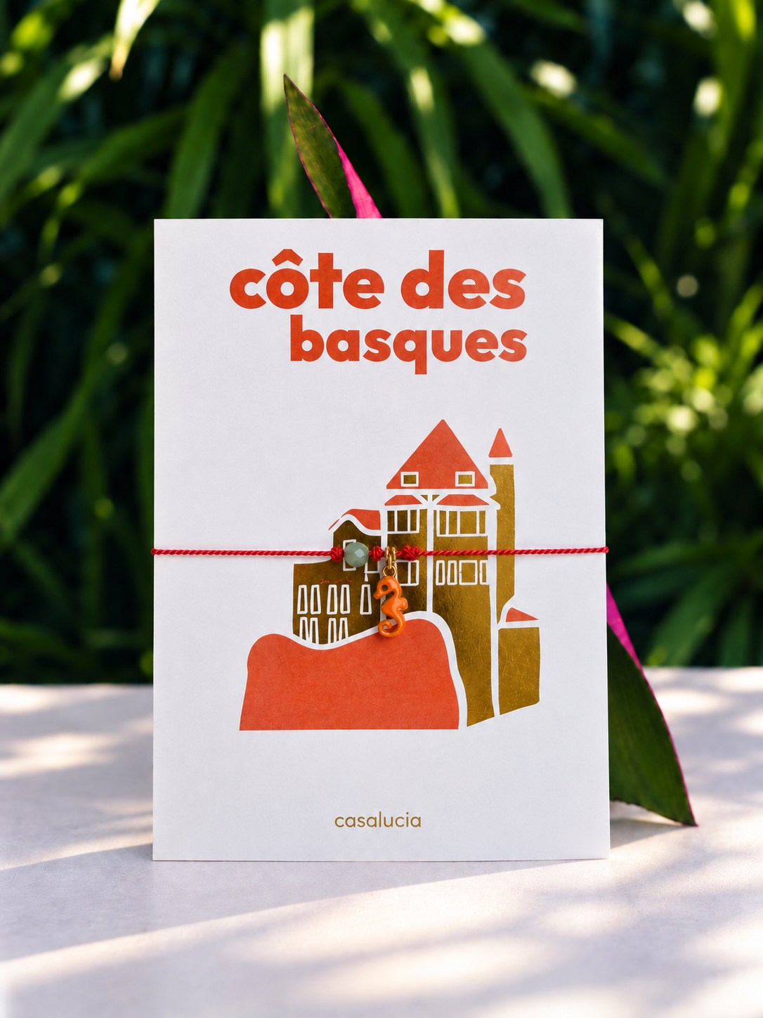 Côte des Basques – bracelet, sur sa carte