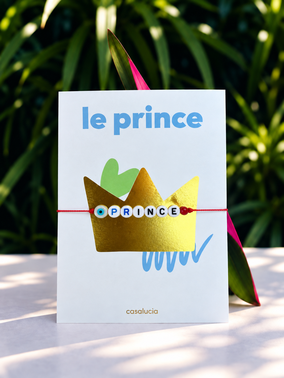 Le Prince – bracelet, sur sa carte