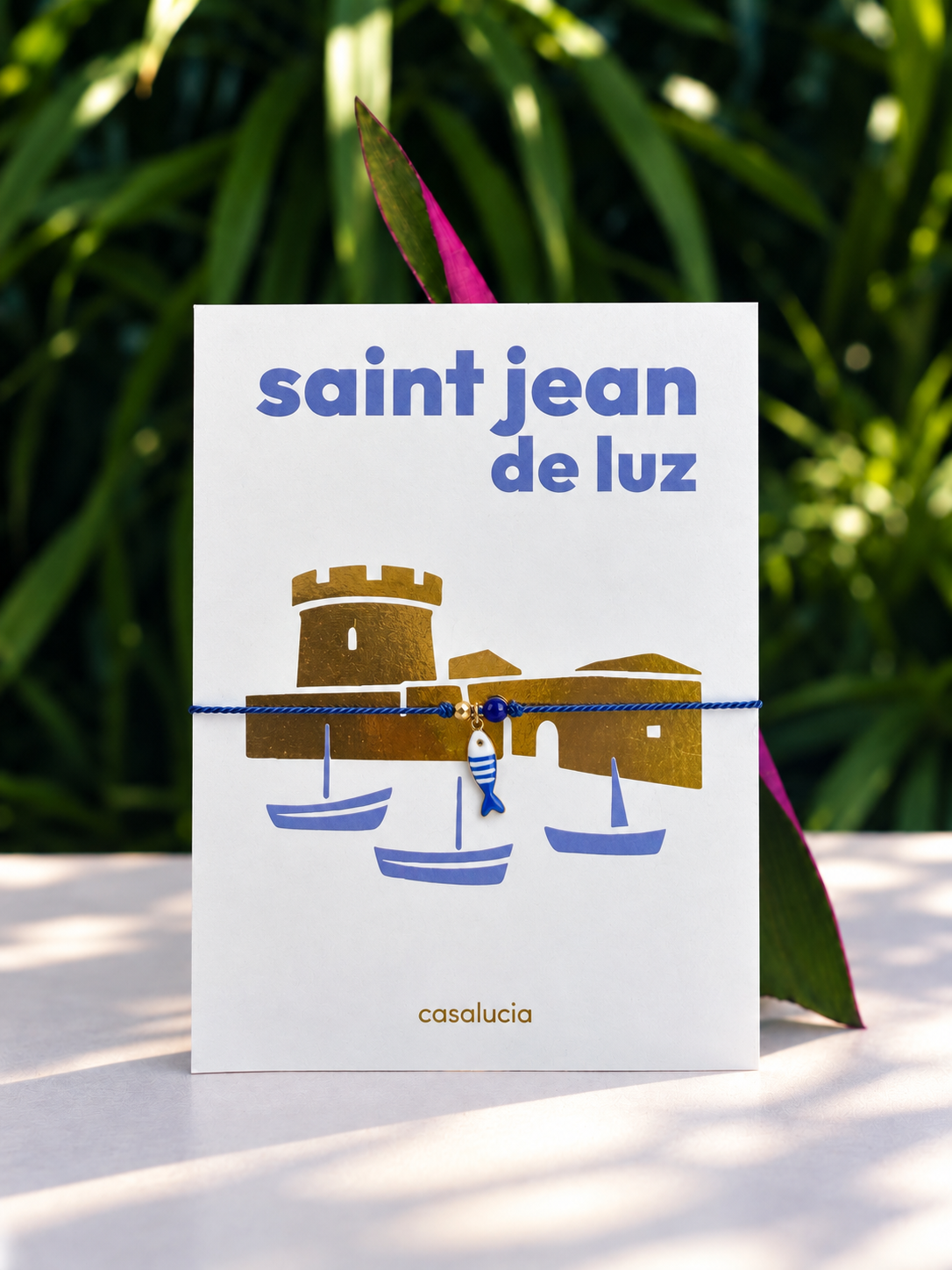 Luz – bracelet, sur sa carte