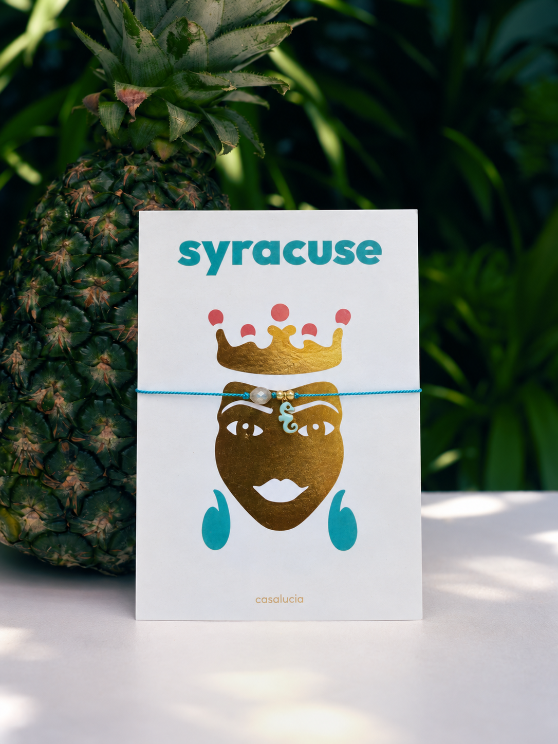Ortygie – bracelet, sur sa carte