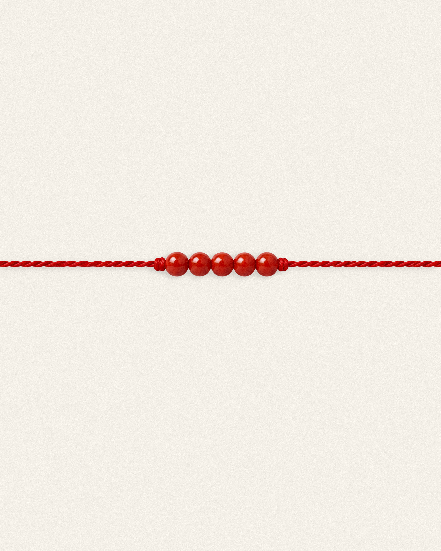 Aigialos – bracelet, corail