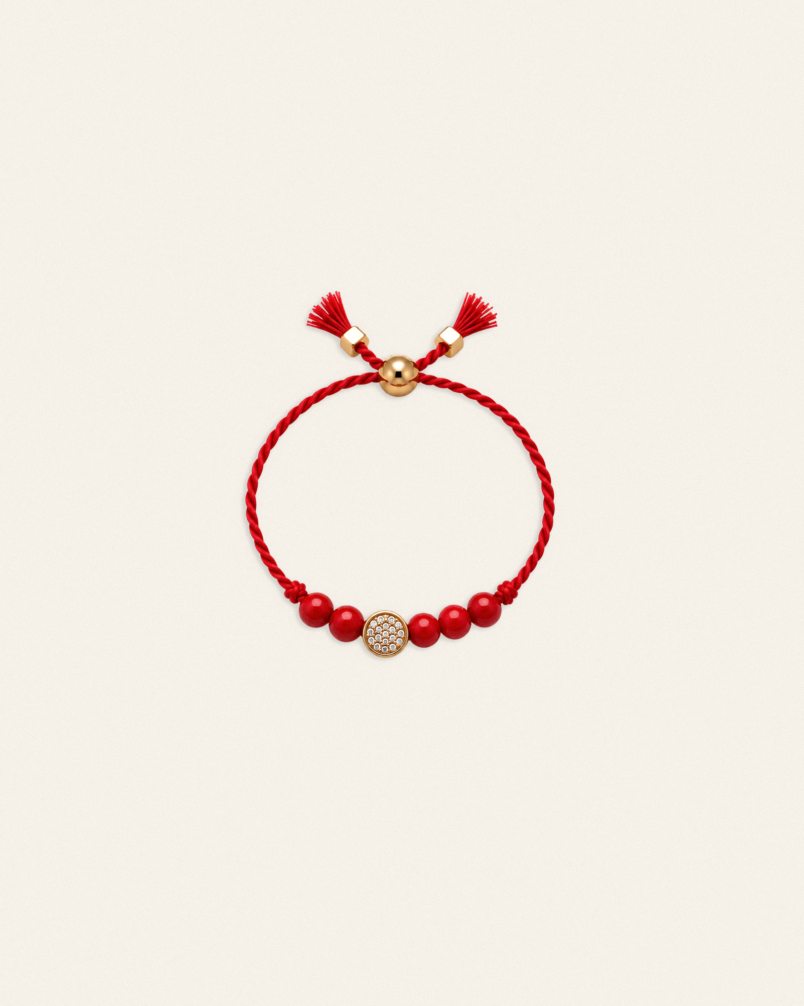 Cahetel – bague, rouge