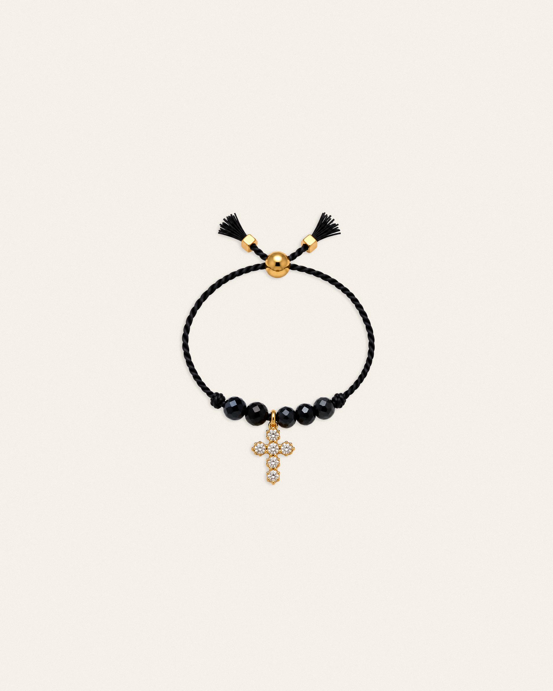 Gabriel – bague, blanc noir