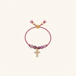 Gabriel – bague, blanc rose