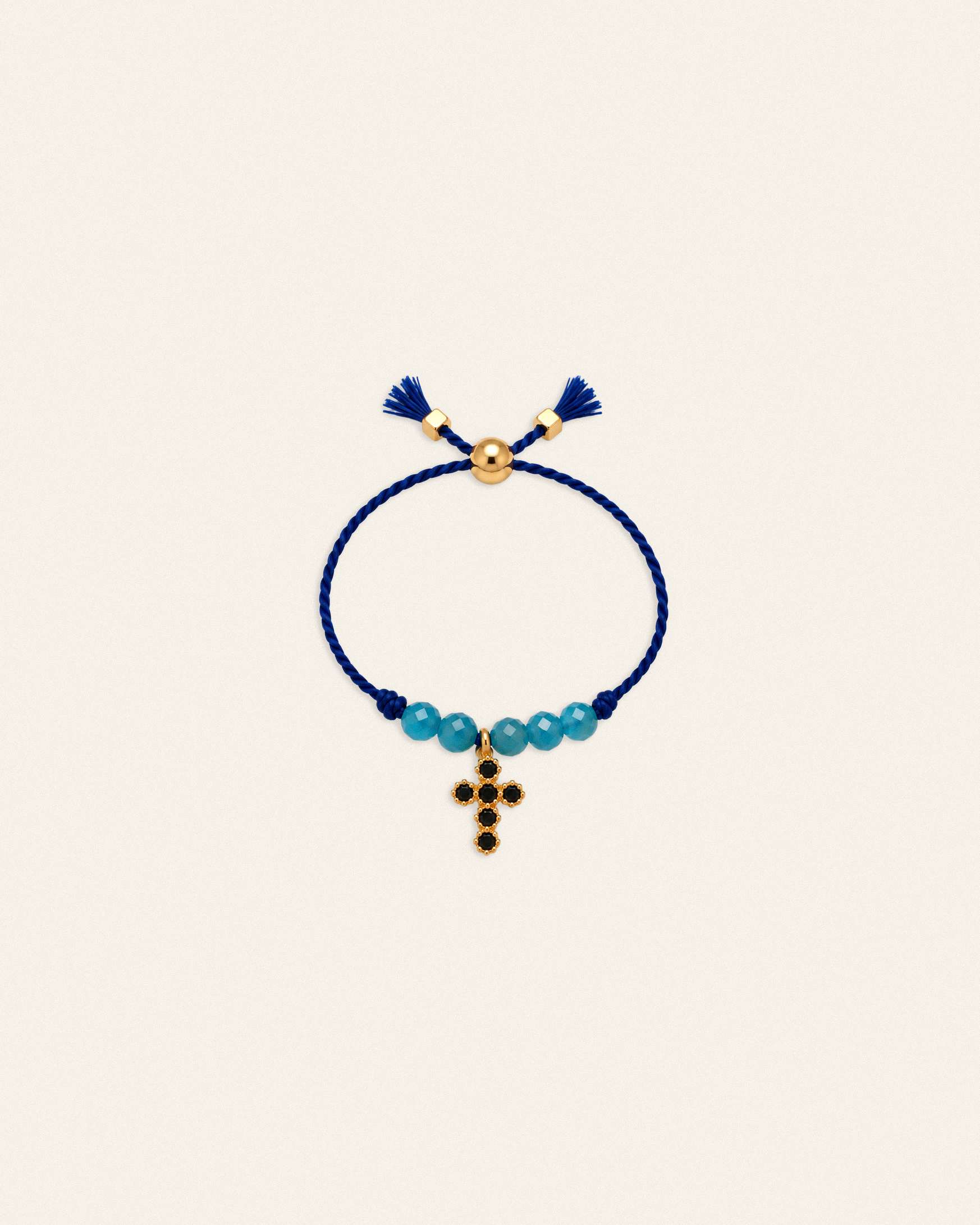 Gabriel – bague, noir bleu
