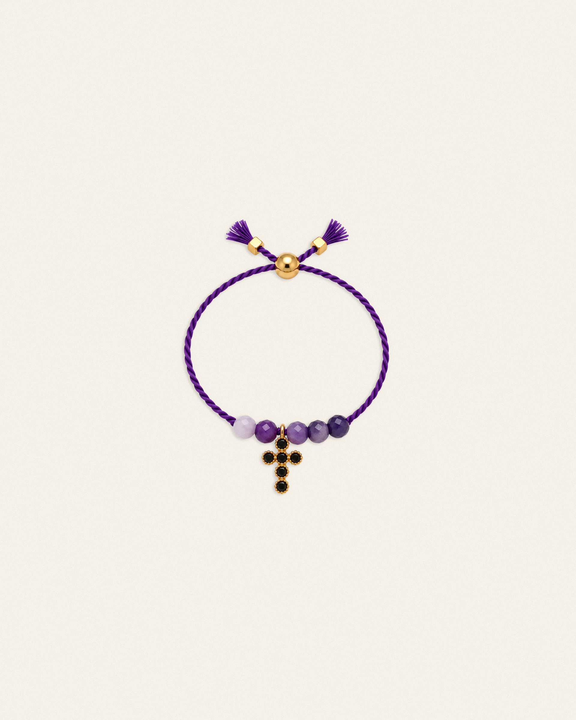 Gabriel – bague, noir violet