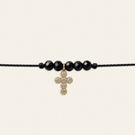 Gabriel – bracelet, blanc noir