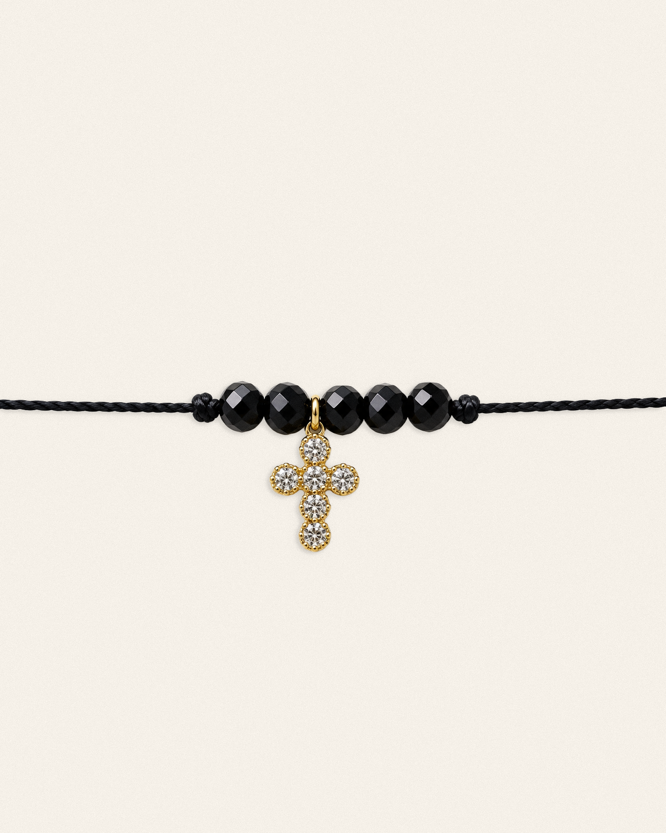Gabriel – bracelet, blanc noir