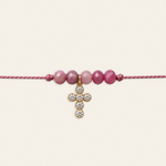 Gabriel – bracelet, blanc rose