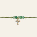 Gabriel – bracelet, blanc vert