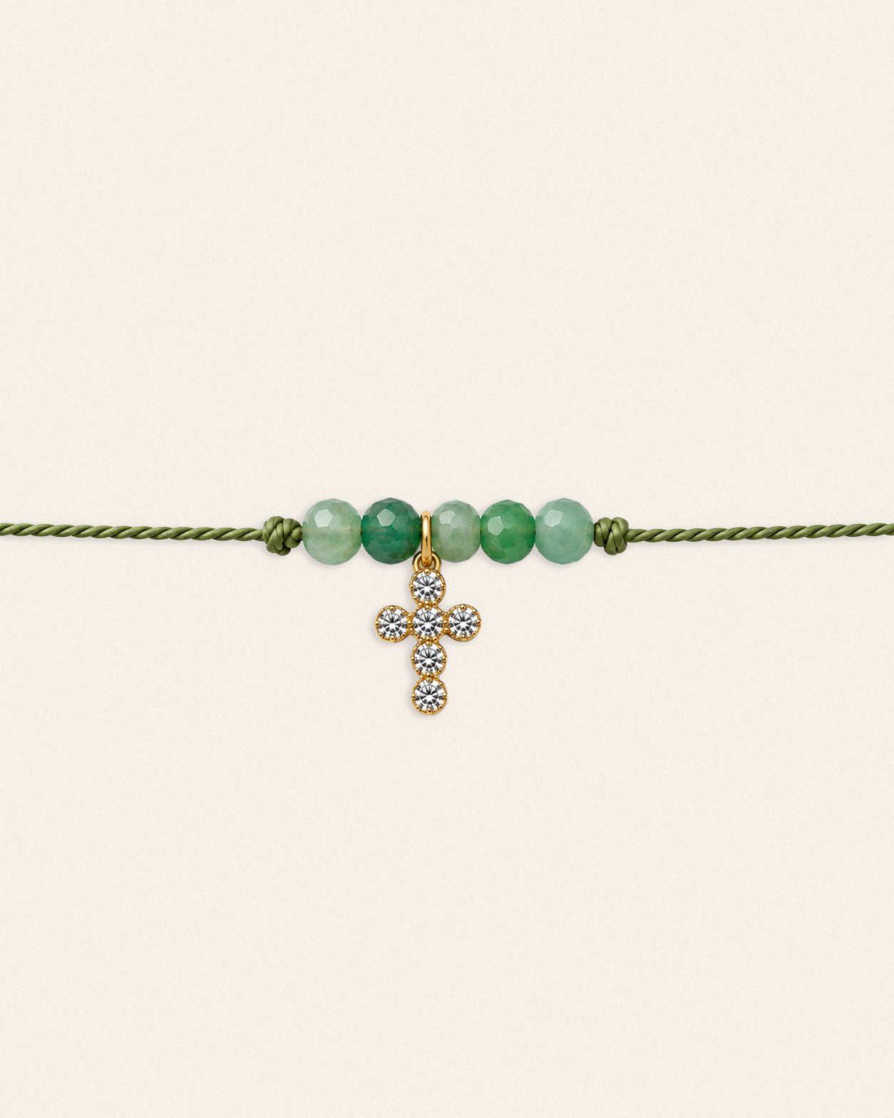 Gabriel – bracelet, blanc vert