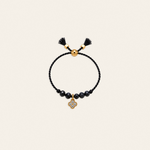 Hariel – bague, blanc noir