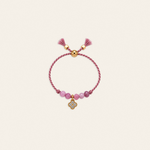 Hariel – bague, blanc rose