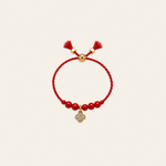 Hariel – bague, blanc rouge