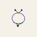 Hariel – bague, noir bleu