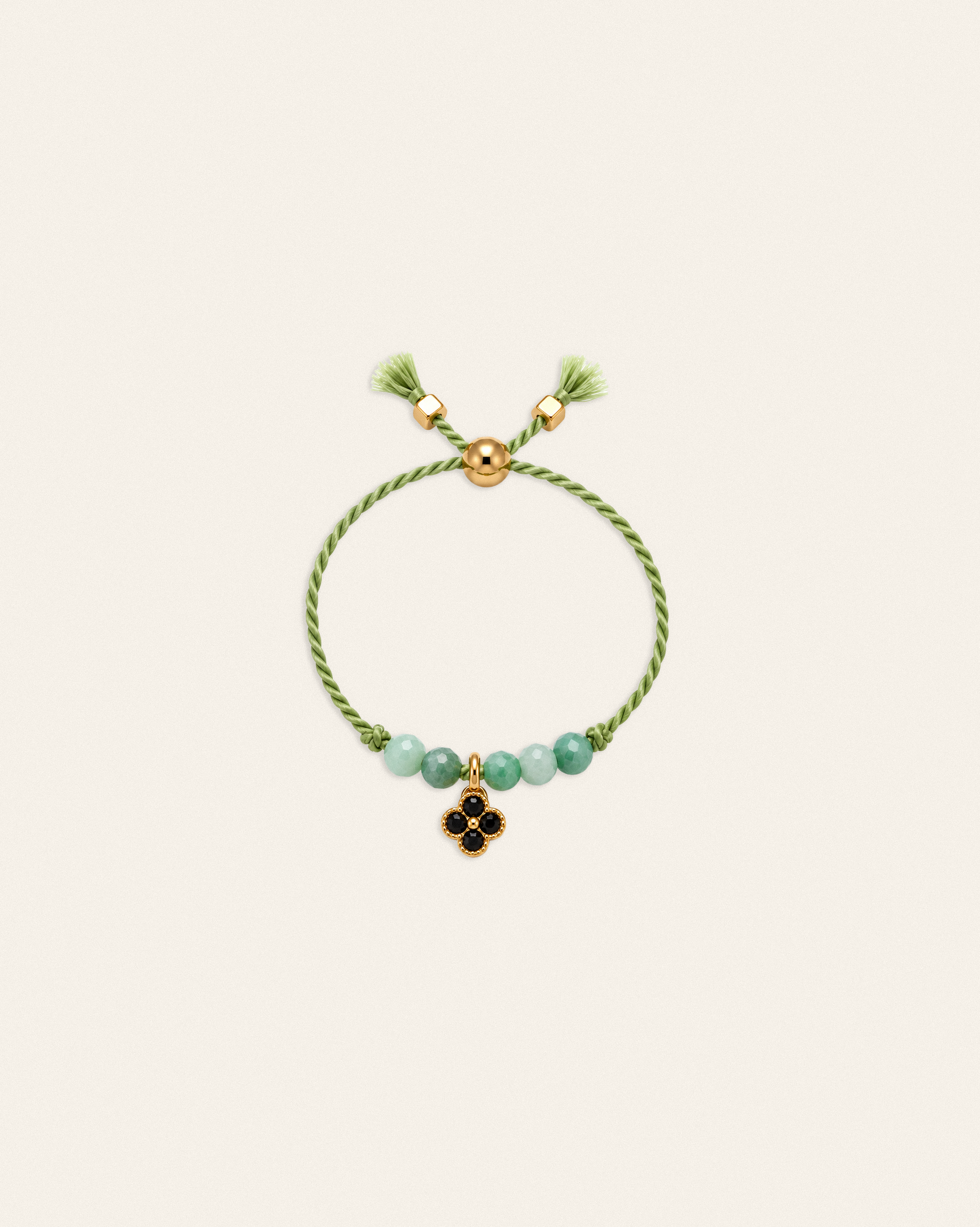 Hariel – bague, noir vert