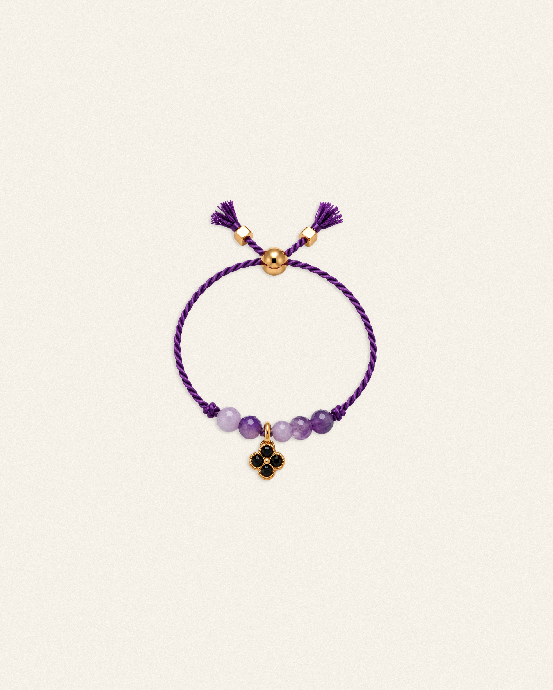Hariel – bague, noir violet