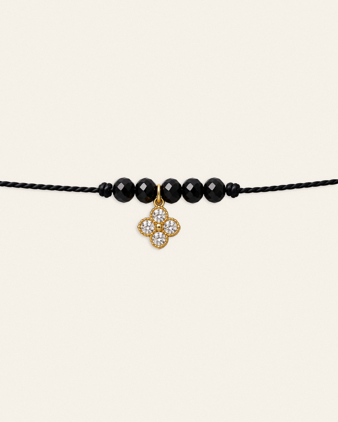 Hariel – bracelet, blanc noir