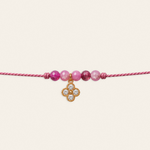 Hariel – bracelet, blanc rose