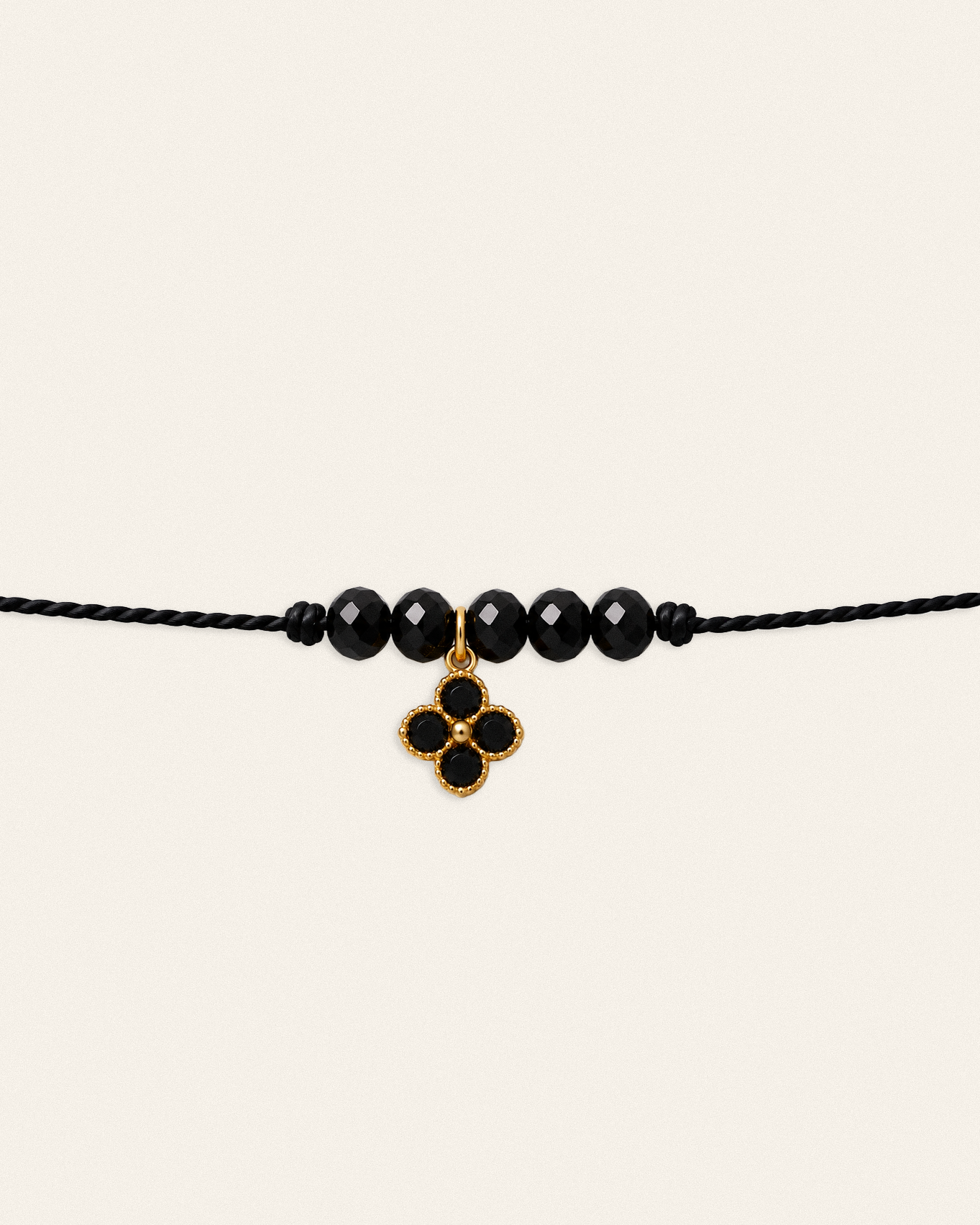 Hariel – bracelet, noir noir