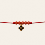 Hariel – bracelet, noir rouge