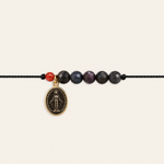 L'Immaculée – bracelet, noir