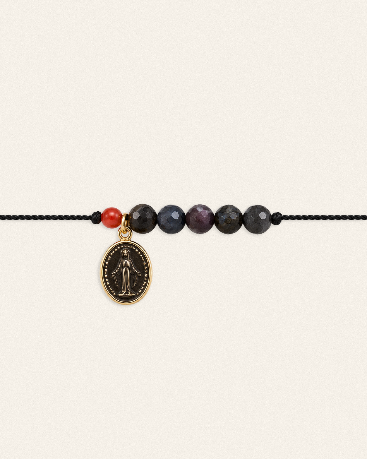 L'Immaculée – bracelet, noir