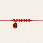 L'Immaculée – bracelet, rouge