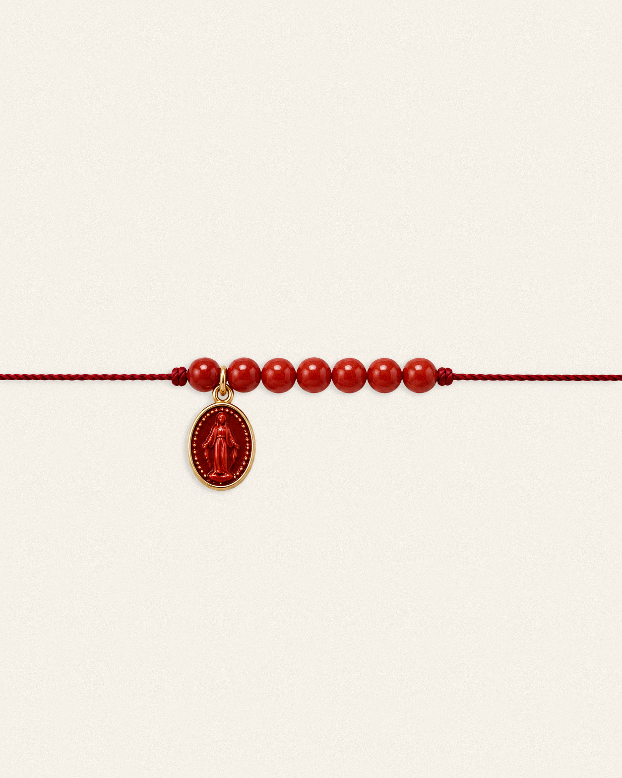 L'Immaculée – bracelet, rouge
