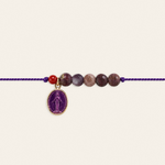 L'Immaculée – bracelet, violet