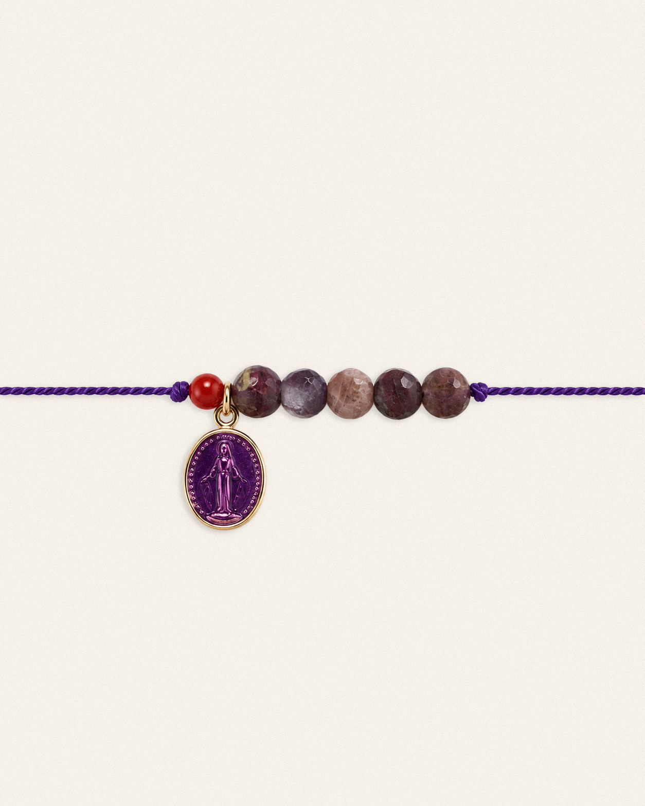 L'Immaculée – bracelet, violet
