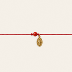Madonna Vierge – bracelet, or