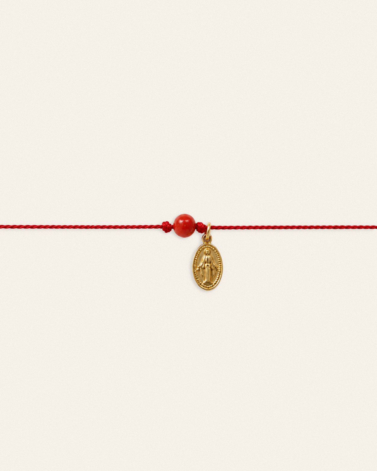 Madonna Vierge – bracelet, or