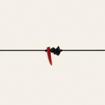 Pimiento – bracelet, noir