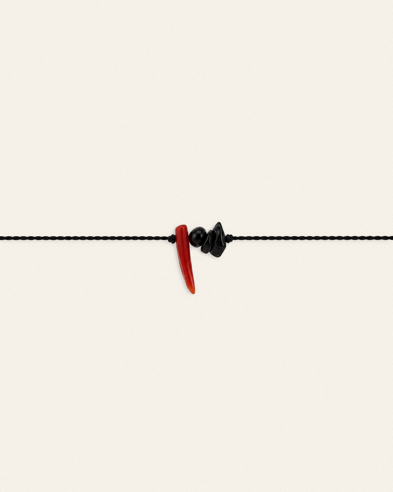 Pimiento – bracelet, noir