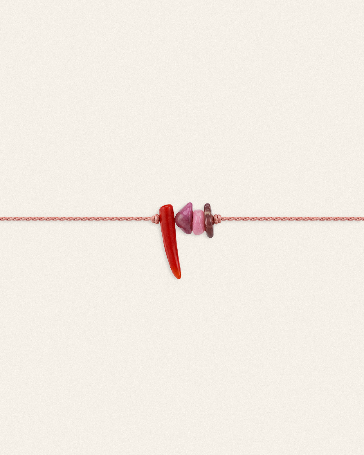 Pimiento – bracelet, rose