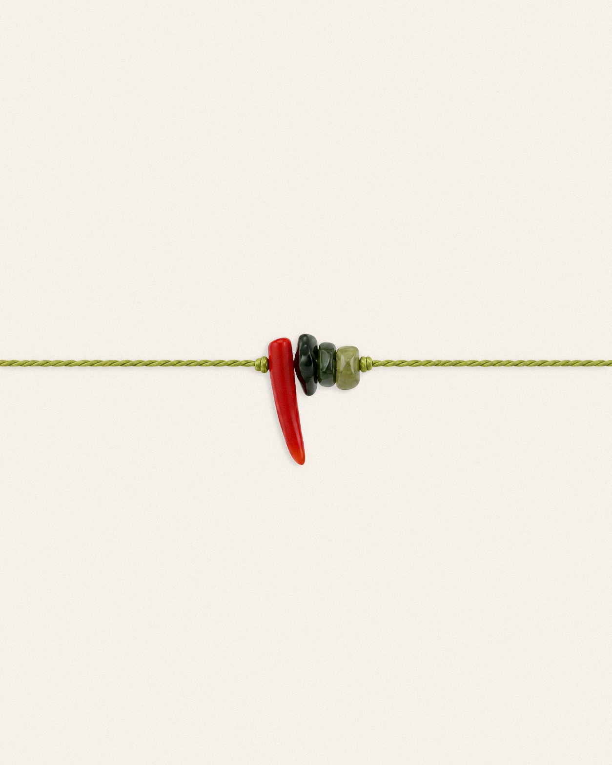 Pimiento – bracelet, vert